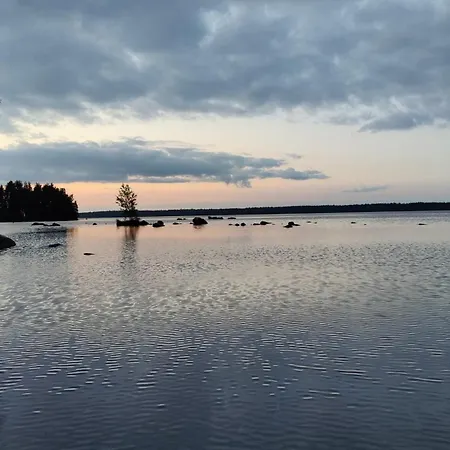 Traditional Finnish Lakeside Off-grid Island Joensuu