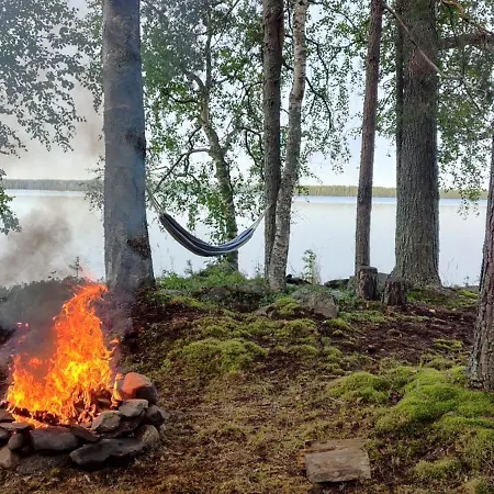 Boat Required Traditional Finnish Lakeside Off-grid Island * Joensuu