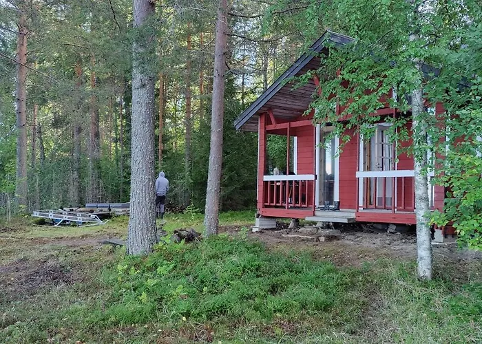 Traditional Finnish Lakeside Off-grid